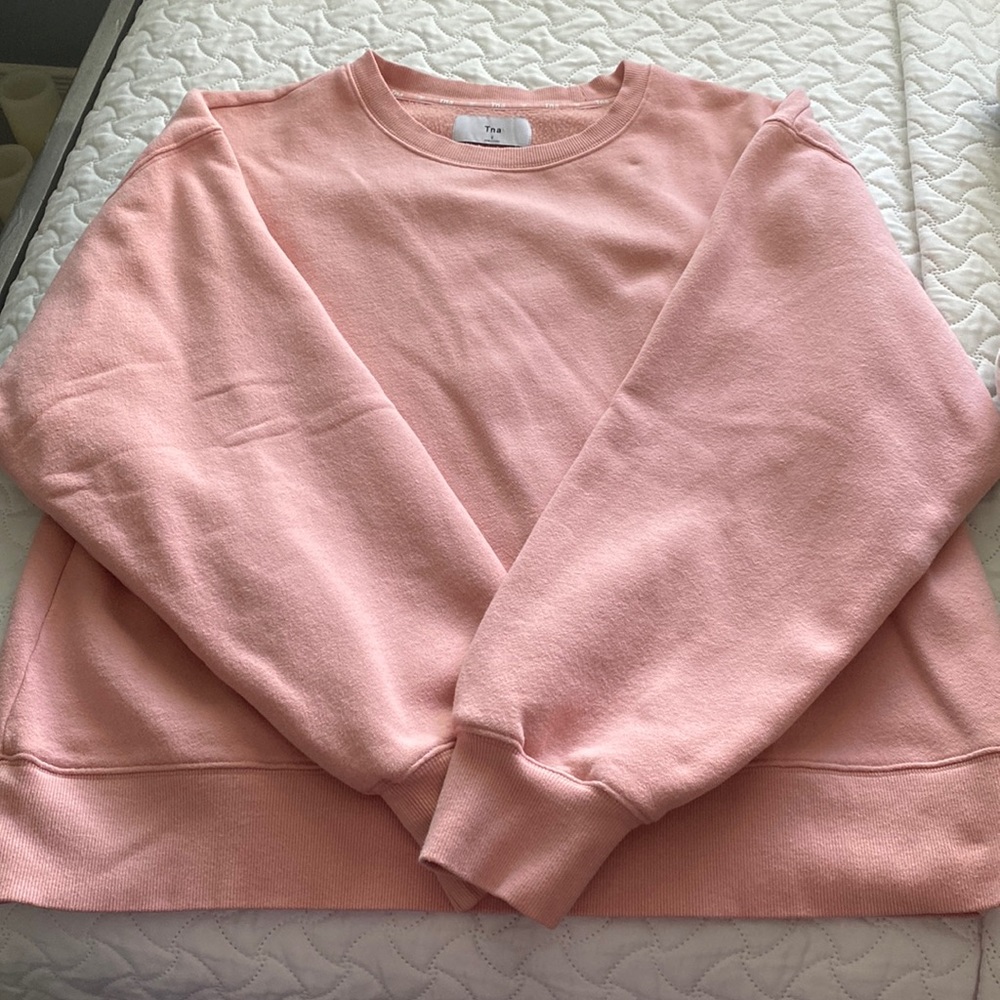 TNA MEGA COZY FLEECE SWEATSHIRT